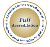 IRB accreditation logo