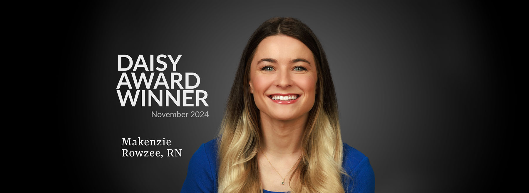 DAISY Award Winner, January 2025, Erin Carmean, RN
