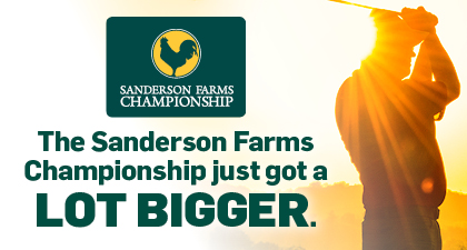 Sanderson Farms Championship just got a LOT BIGGER.