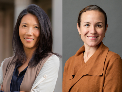 Portraits of Drs. Emily Wang and Lisa Puglisi