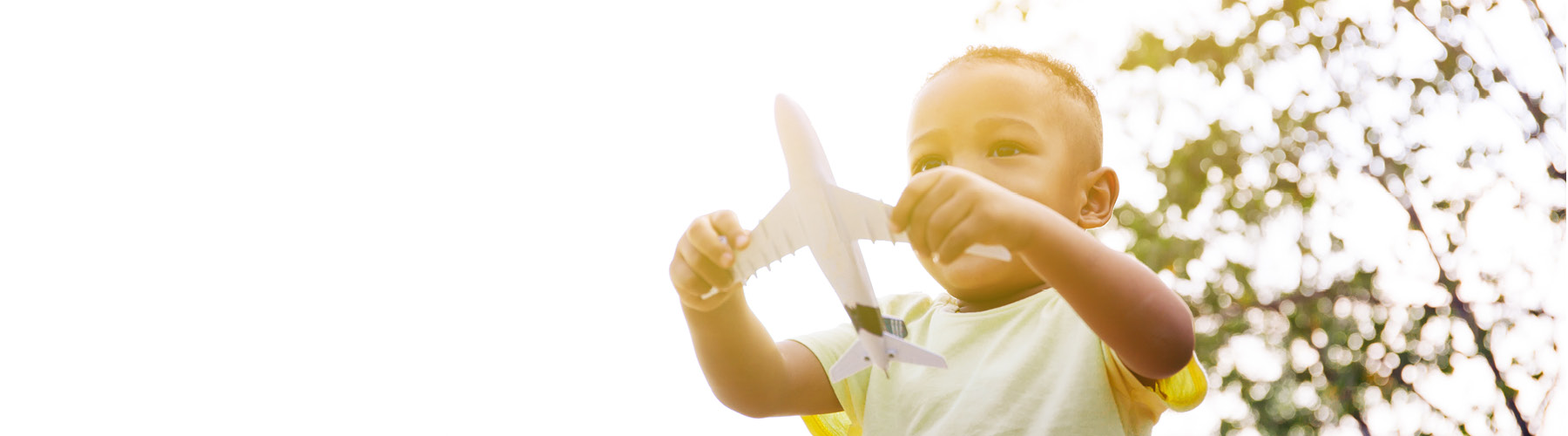 toddler playing outdoors