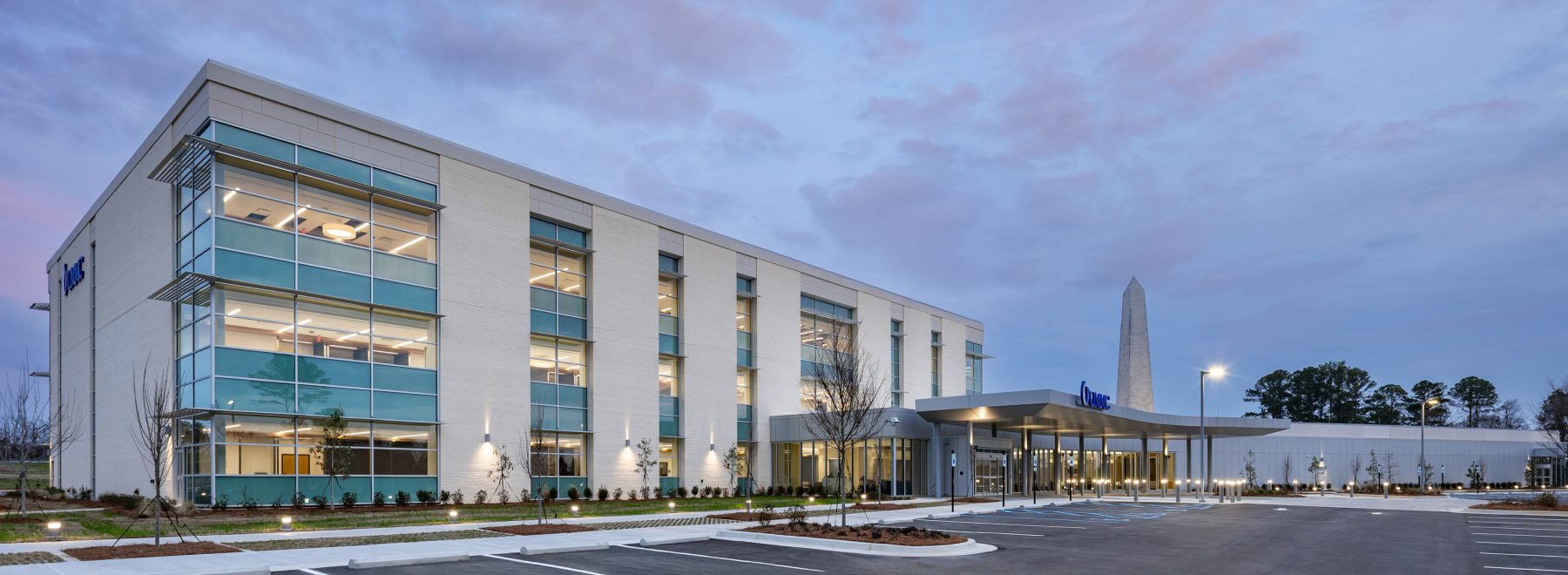 UMMC Colony Park North building exterior rendering. Will be located in Ridgeland, MS.