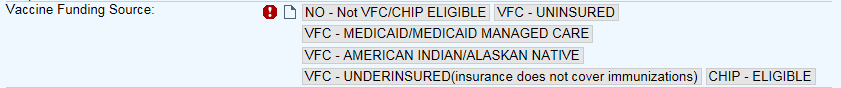 Vaccine funding source
