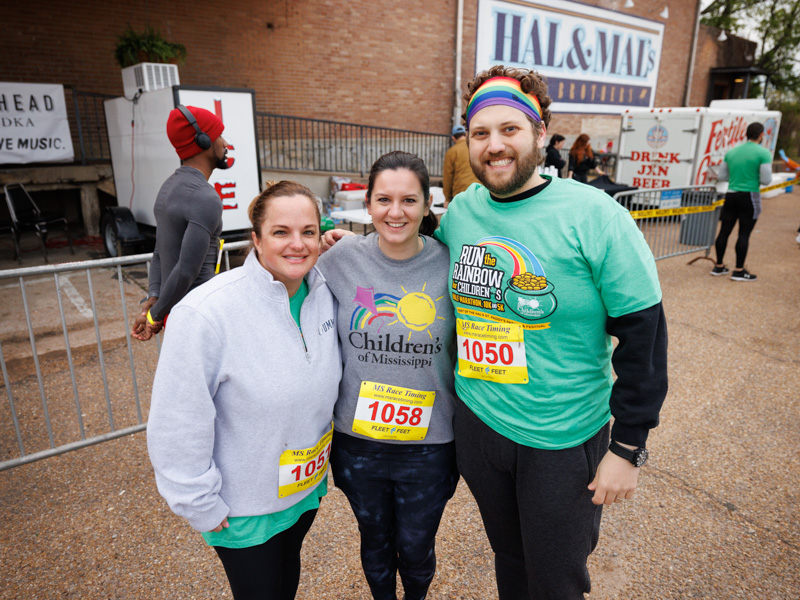 Runners during the 2023 Run the Rainbow