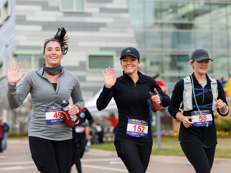 Runners during the 2023 Run the Rainbow