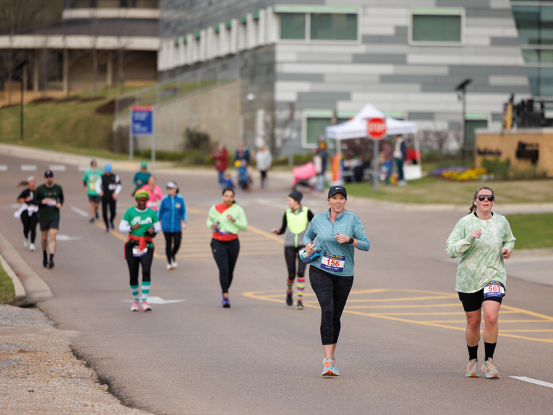 Runners during the 2023 Run the Rainbow