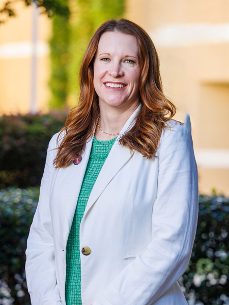 Outdoor portrait of Dr. Sydney Murphy