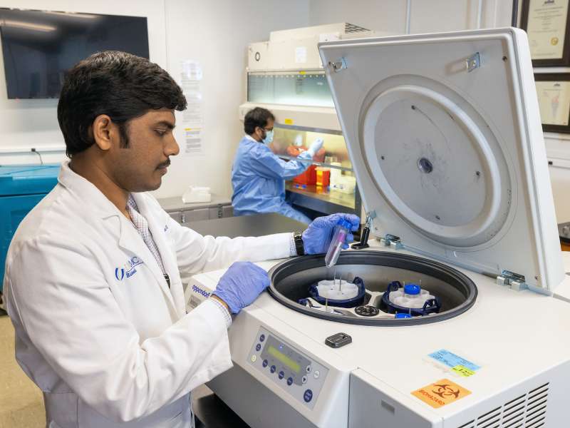 Biobank research takes place at UMMC.