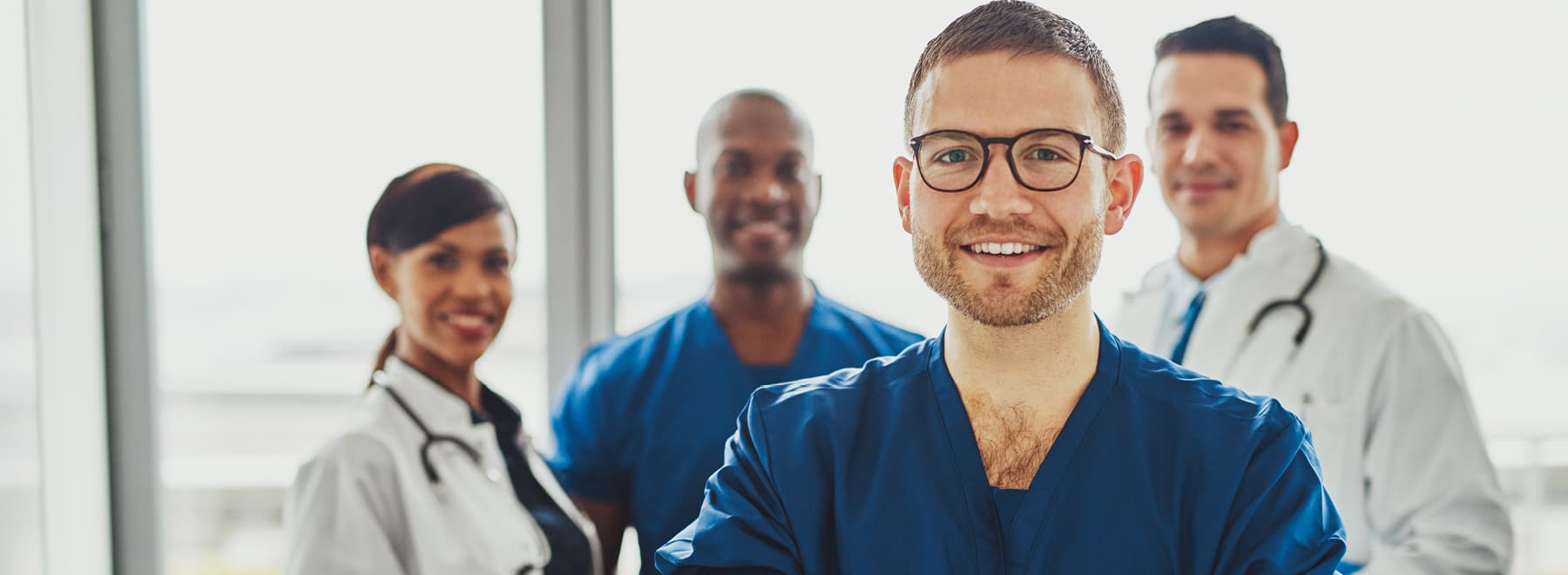 Health Care Providers Smiling.