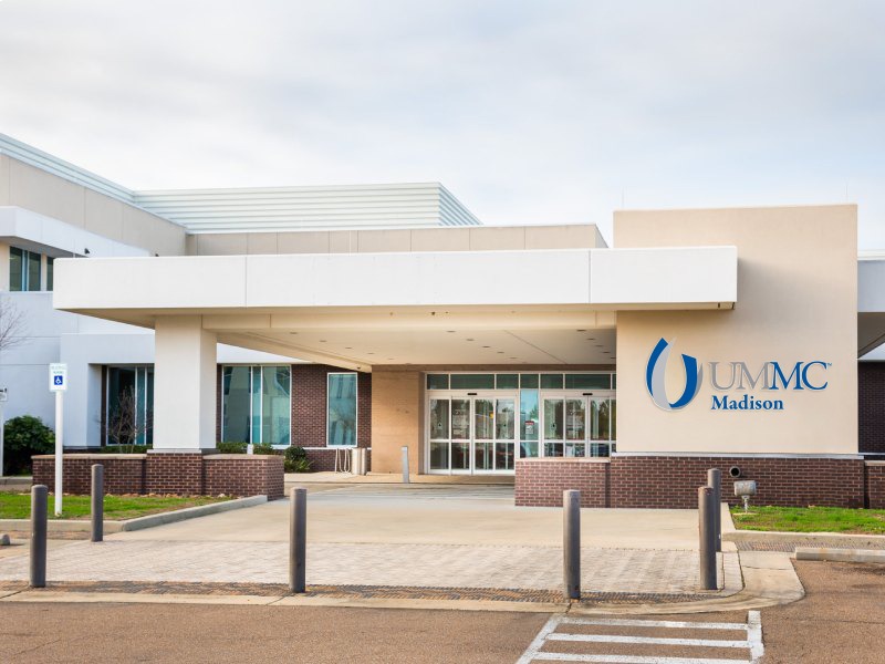Entrance of UMMC Madison.