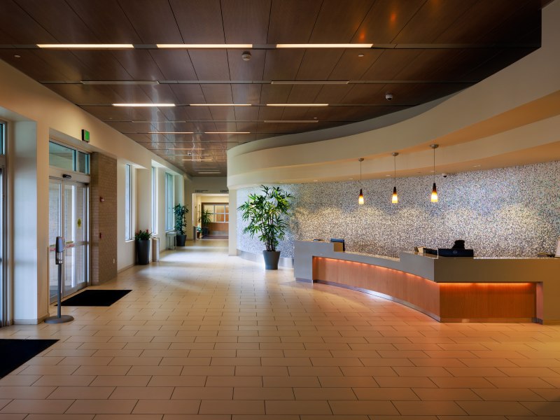 Lobby of UMMC Madison.