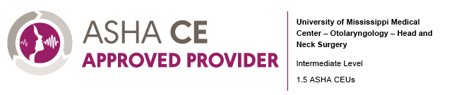 ASHA CE Approved Provider