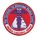This colorful patch adorns the uniforms and lab coats of MLS students and faculty at UMMC.
