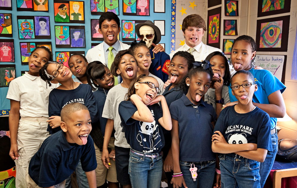 With Mikey Arceo, and Turner Brown, Pecan's 4th graders include First row: Nicolas McKee, Kirstin Lakes, Makedra McCoy, Adriana Cavitt Second row: Phelicity Lett, Alondria Taylor, Madisen Moses, Percia Blair, Charity Ashford, Aisja Shirley, Sarahdrick Mitchell, Kynedi Nichols, Taniya Adams