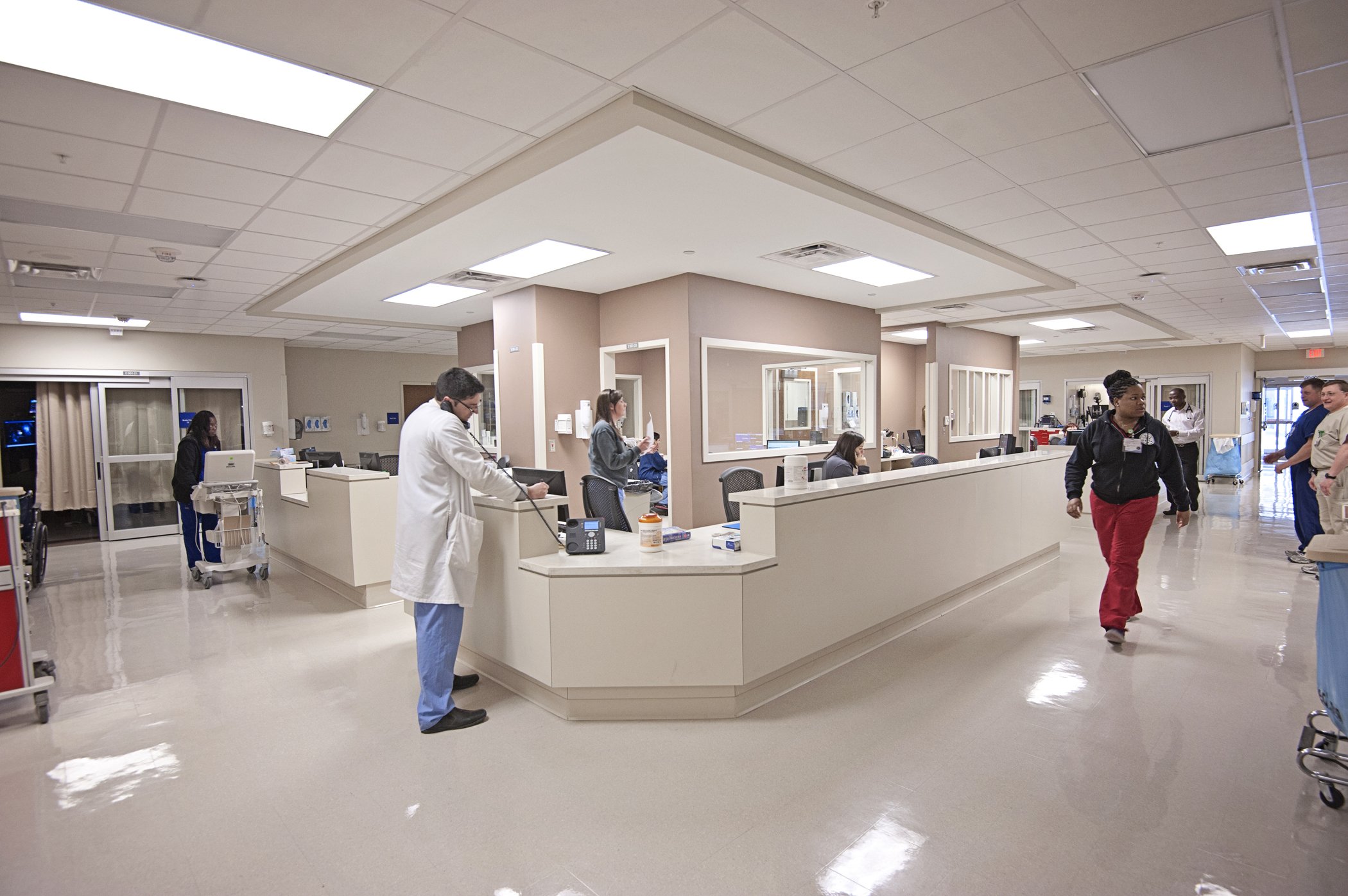 Newly opened Phase II of the Adult Emergency Department