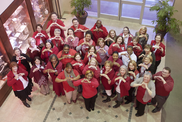 School of Nursing faculty and staff