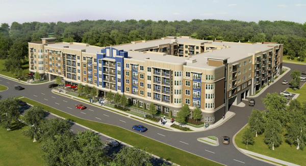 The 241-unit Meridian at Fondren.