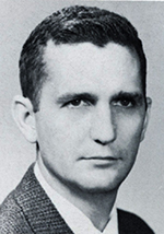 Dr. Paul Harold Moore in the 1959 UMMC yearbook, his senior year.