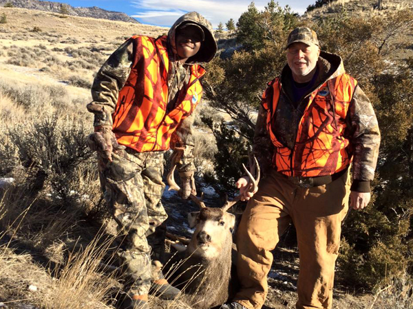Freddie Green Sr. and his son and namesake enjoyed a hunting trip in Montana thanks to the Catch A Dream Foundation.