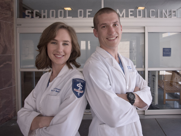 Eden and Sam Yelverton, who are from medical families, discovered their love of medicine by watching their fathers' relationships with patients.
