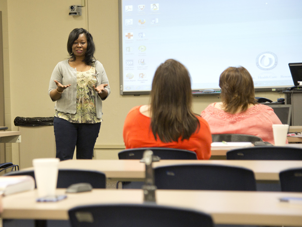 During the initial meeting of the SON/IQH Fellowship in April, Williams discussed how she became a long-term care nurse.