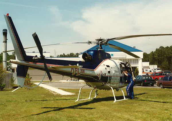 Before becoming AirCare in 1996, the medical helicopter transport was named AirLink.