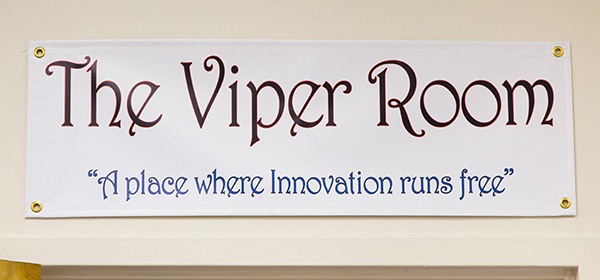 The Viper Room at UMMC Grenada is a safe zone where employees can brainstorm and put their best ideas forward.