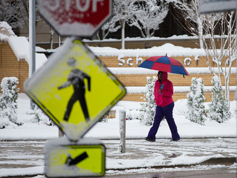 We are thankful to all our employees who braved the wintry streets to take care of our patients.