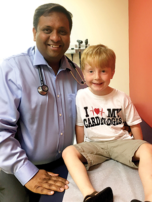 Dr. Avichal Aggarwal with Cayson