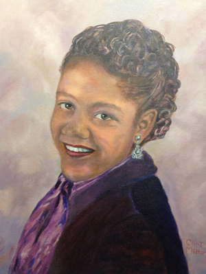  Eunice Northington, oil on canvas