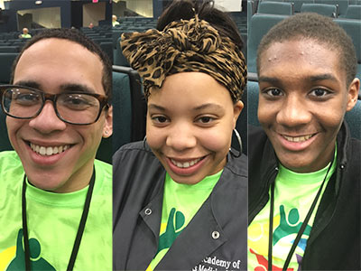 Murrah High students, from left, Eddie Cole, Vleary Washington and Zack Wallace cite STDs as one of the main health issues impacting their peer group.