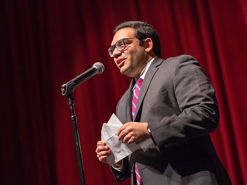 Vijay Kannuthurai, whose four years in medical school were "kind of a blur," enjoys a moment of clarity as he learns the payoff: a primary medicine match at Barnes Hospital in St. Louis.