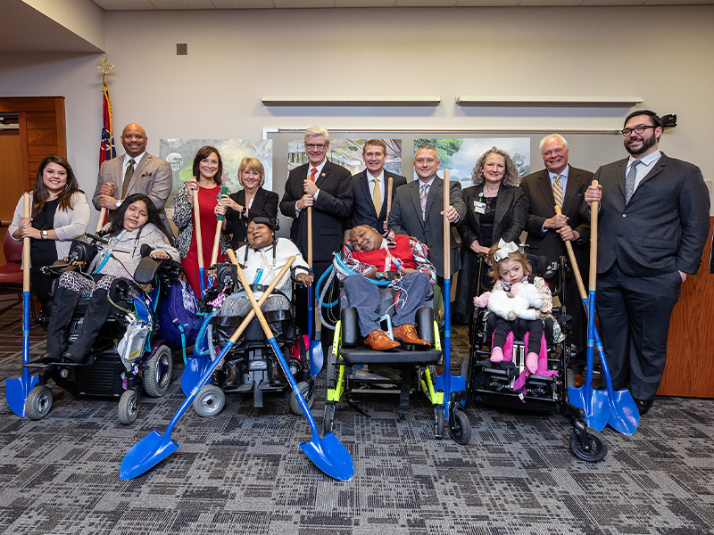 UMMC breaks ground on state's first children's skilled nursing