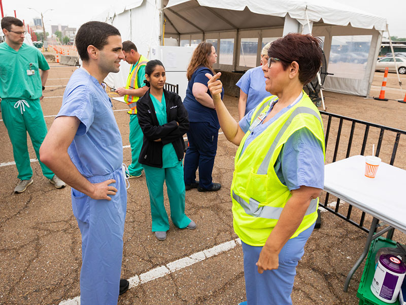 Mississippi's COVID-19 response depends on telehealth triage to make sure those who need the test most receive it.