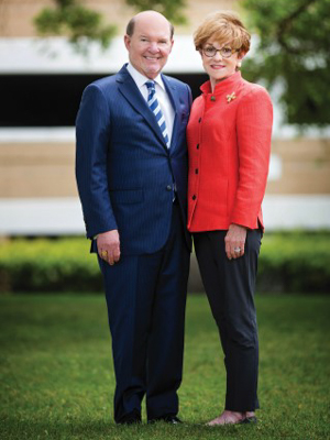 Portrait of Joe and Kathy Sanderson