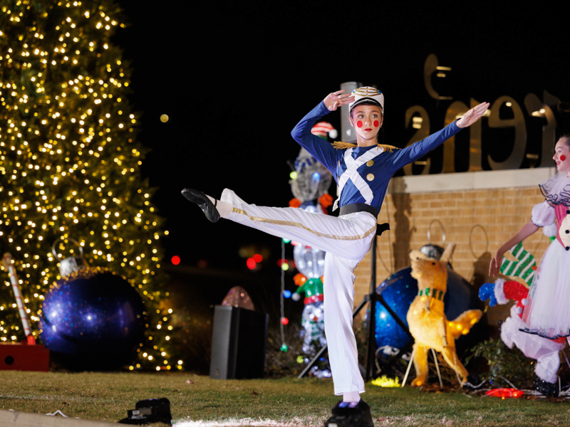 Ballet Mississippi dancer Caitlin Penson plays the role of a toy soldier in "The Nutcracker." Joe Ellis/ UMMC Communications