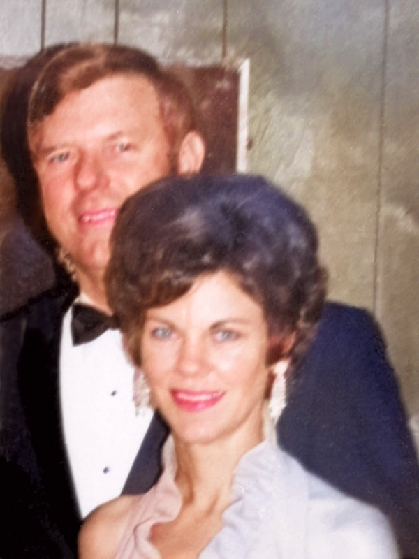 The Dea Dea Adams Baker MIND Center Professorship was created in honor of Baker's parents, Fred and Dorothy Adams, shown here in 1972.