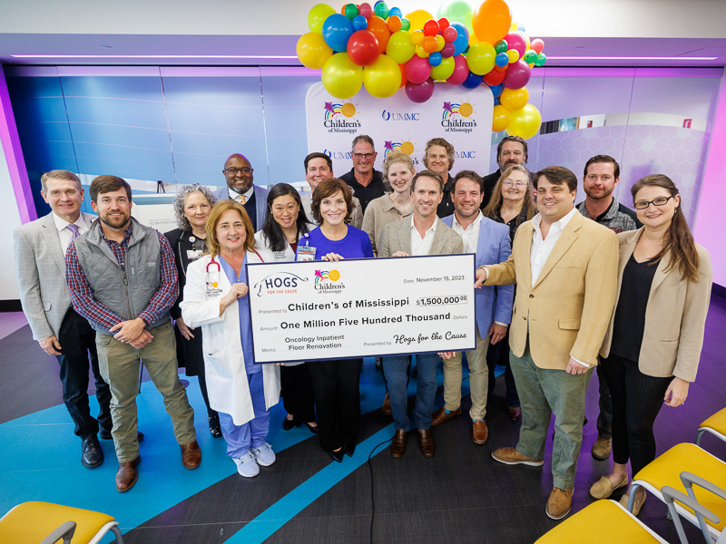 Hogs for the Cause announces $1.5M gift for new oncology space at