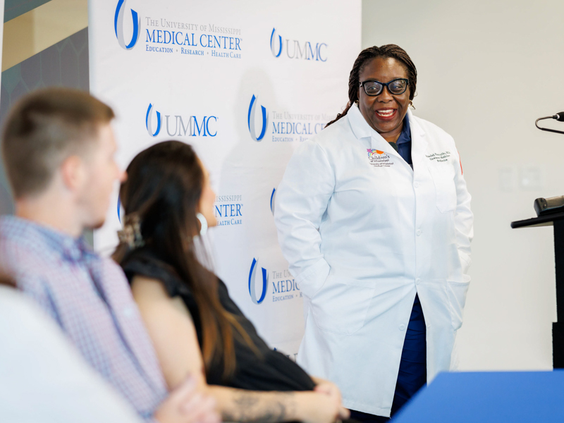 Dr. Mobolaji Famuyide, chief of the Division of Newborn Medicine at UMMC, said the Meyers quintuplets are doing well for babies born at 27 weeks.