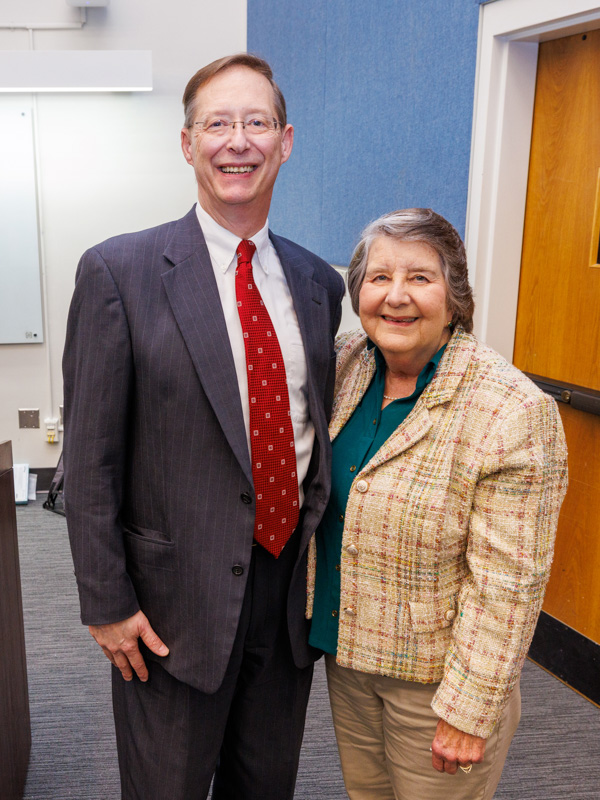 Dr. William Daley, left, and Dr. Diane Beebe