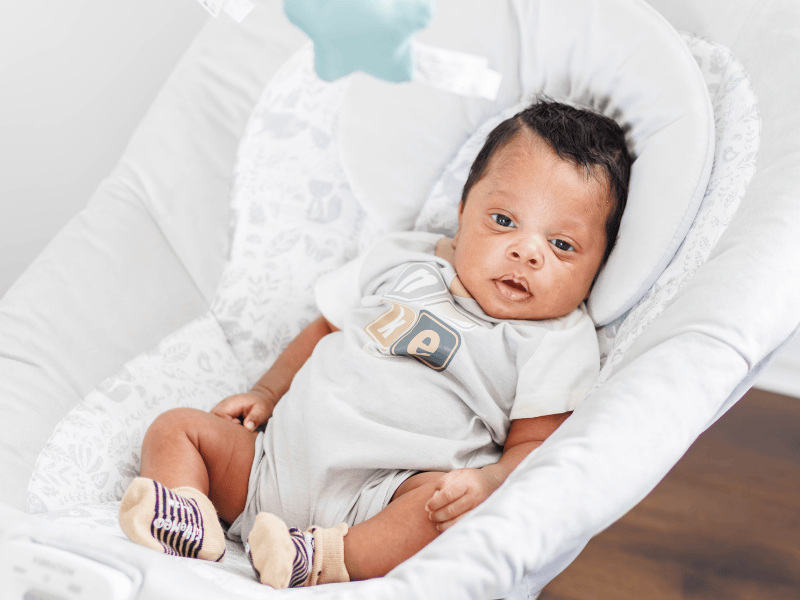Parker Rowen King, shown here at about two months old, was born prematurely to a mom with a high-risk pregnancy. But he is now thriving, as is his mom, who understood the value of prenatal care.
