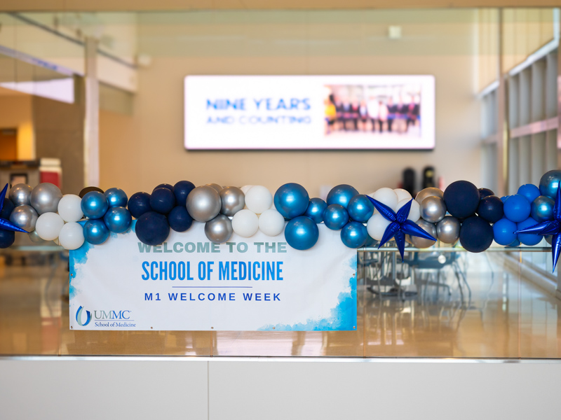 The School of Medicine welcomed 175 students during Welcome Week, marking the largest incoming medical school class in UMMC history. Belle Grace Wilkinson/ UMMC Communications