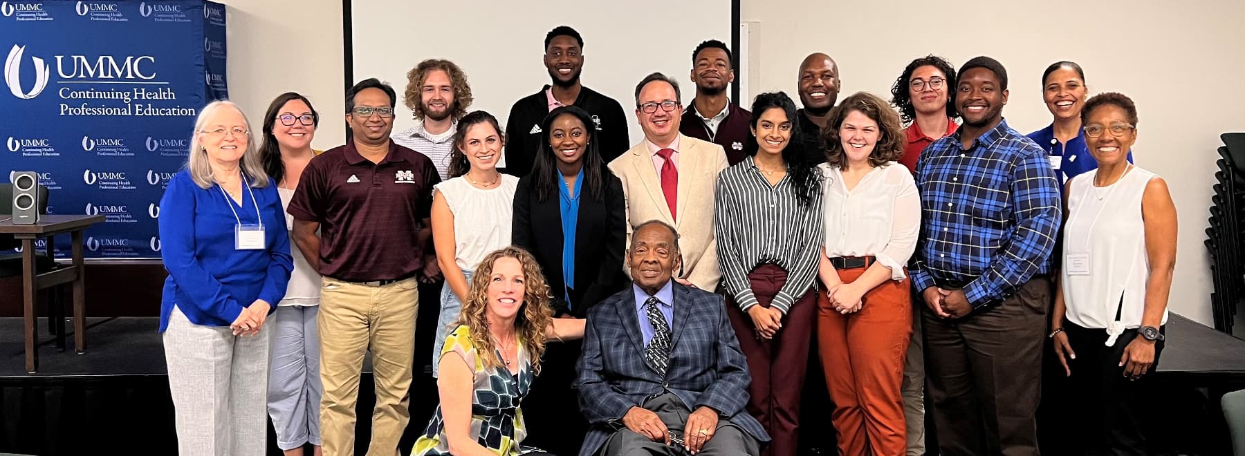 A group photo of the 2022 GTEC Program's Robert Smith Scholars and Mentors