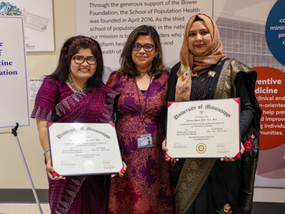 The Department of Preventive Medicine residency graduation ceremony