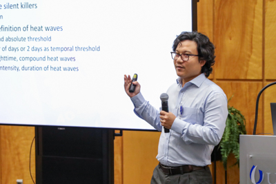 PHS doctoral student Salit Chakma