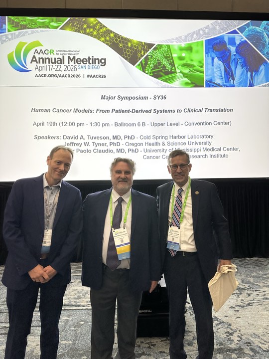 Research was presented by CCRI researchers during the AACR Annual Meeting.