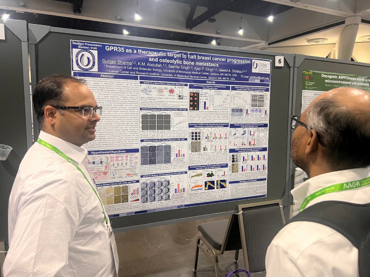 Dr. Gunjan Sharma discusses research at the AACR Annual Meeting.