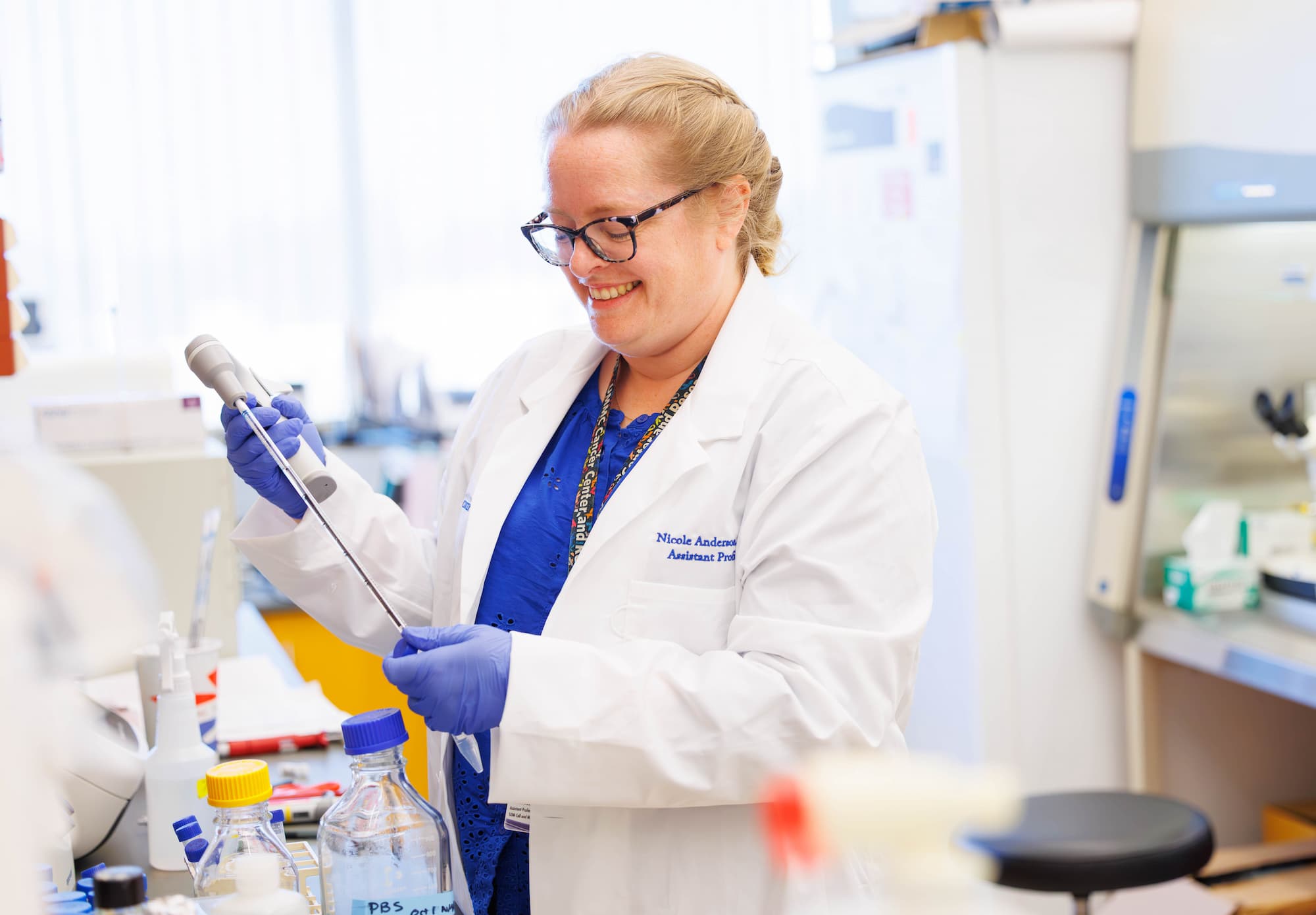 Dr. Nicole Anderson, assistant professor of cell and molecular biology, is one of the growing number of CCRI researchers.