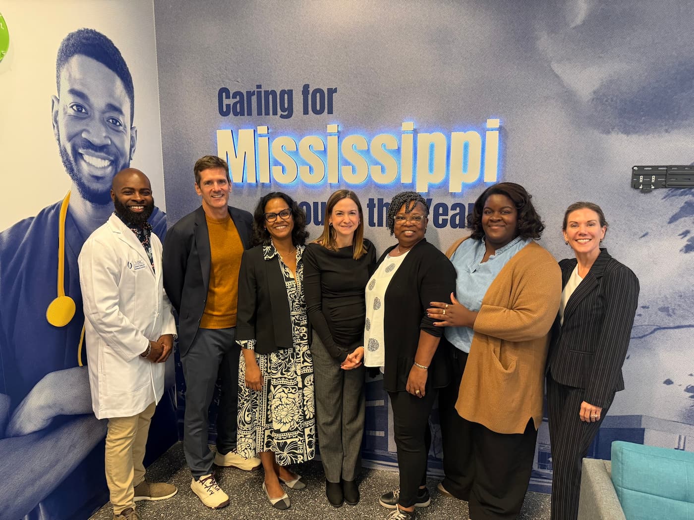 Participants in the Mississippi Colorectal Roundtable are pictured.