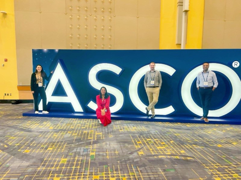 The UMMC team is pictured at the resent ASCO annual meeting.